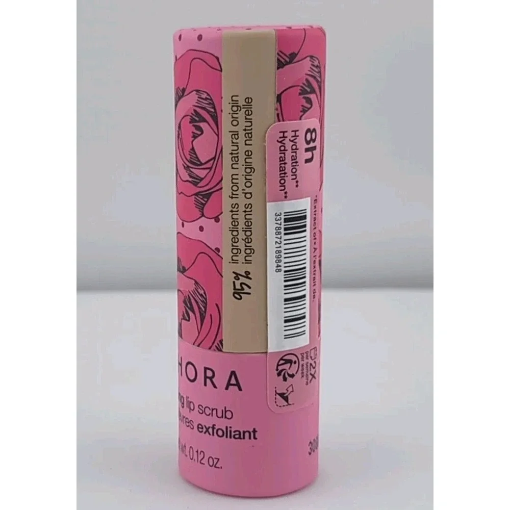 Sephora Rose Exfoliating Lip Scrub.